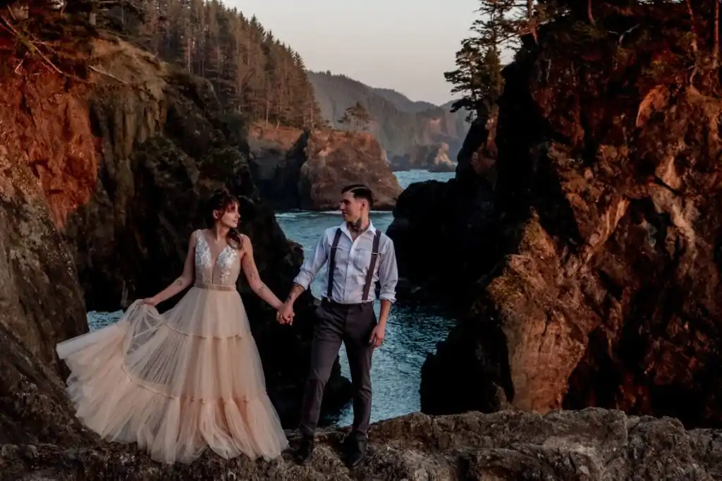 PATRICIA & JACOB in the Samuel H. Boarman with a beautiful Sunset