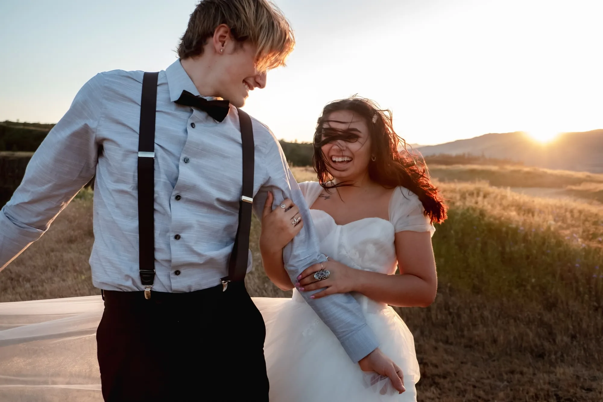 Sunset on Rowana crest taken by mandy an orlando wedding photographer