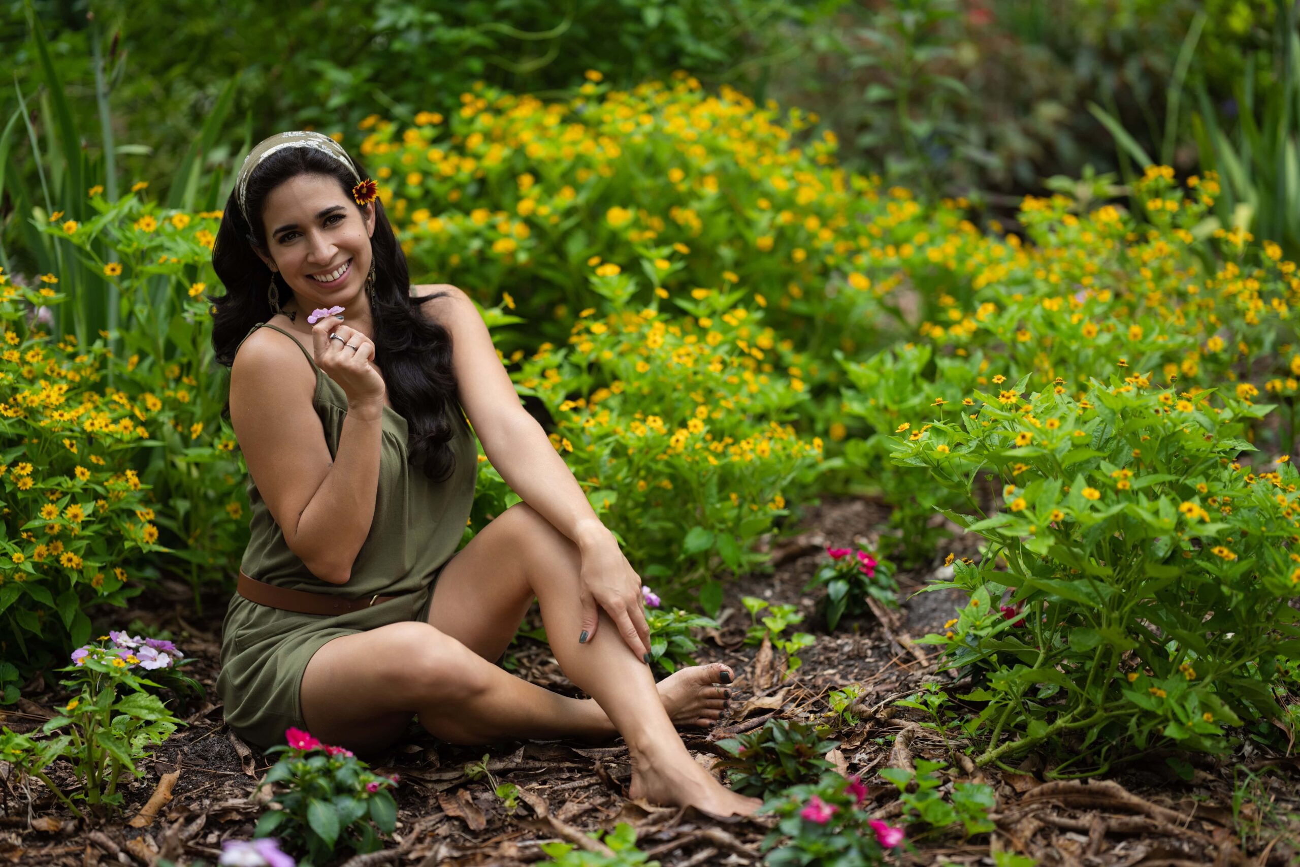 Orlando wedding photographer in Mead gardens