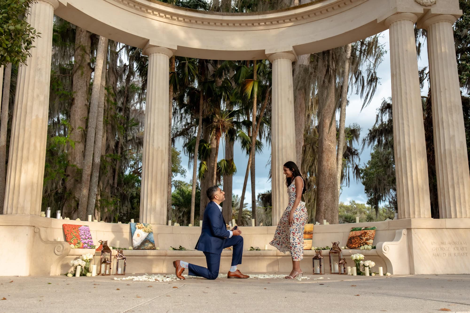 Proposal at Kraft_Azalea_Garden